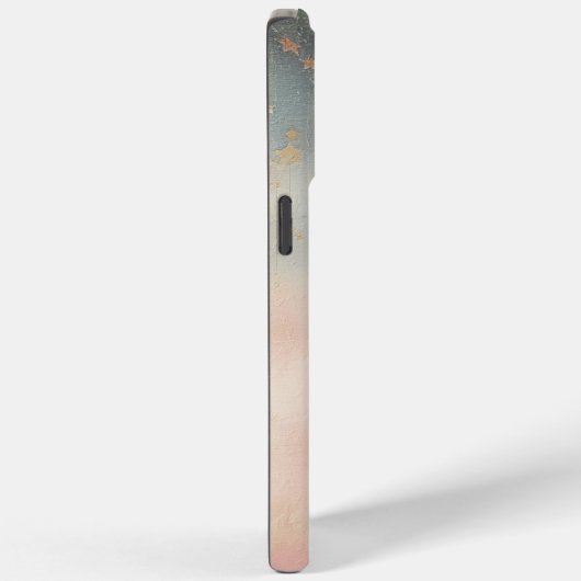 モノグラムモダン抽象芸術名前をカスタムするスターズピンク Case-Mate iPhoneケース (裏面 / 右)