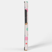 モノグラムモダン水玉模様パターン SAMSUNG GALAXYケース (右側面)