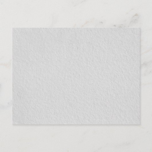 モノグラムモダン白黒結婚式の日付を保存 案内ポストカード (裏面)