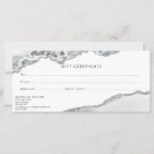 モノグラムモダン美しいメイクアップエレガントプロフェッショナル (裏面)