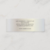 モノグラムモダン金属ルクス スキニー名刺 (裏面)