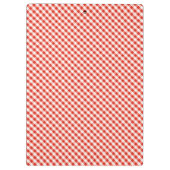 モノグラムモノグお洒落ラムヴィンテージ クリップボード (裏面)