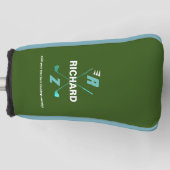 モノグラムモノグラムのゴルフヘッドカバー ゴルフヘッドカバー (正面)