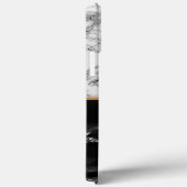 モノグラムユアレター白黒大理石 Case-Mate iPhoneケース (裏面 / 右)