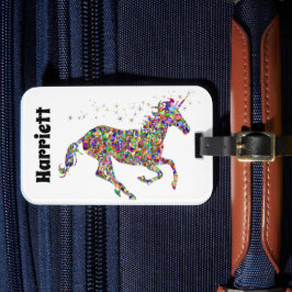 モノグラムユニコーン荷物タグ ラゲッジタグ