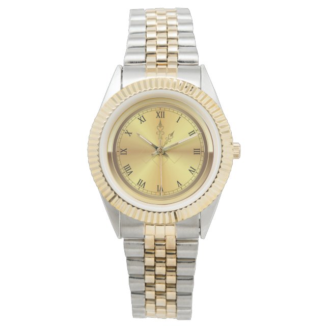 モノグラムユニセックスオーバーサイズ 腕時計 (正面)