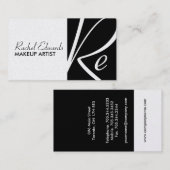 モノグラムユニーク名刺 名刺 (正面/裏面)