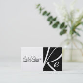 モノグラムユニーク名刺 名刺 (スタンド正面)