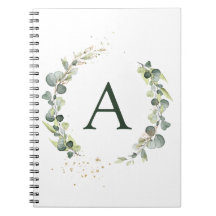 モノグラムユーカリプトゥスグリーンホワイトボタニカル