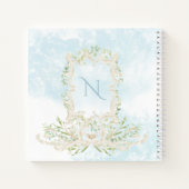 モノグラムユーカリヴィンテージ枠 ノートブック (裏面)