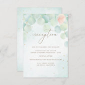 モノグラムユ葉ーカリフローラ披露宴 エンクロージャーカード (正面/裏面)