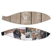 モノグラムライトウッドフォトコラージュバスケットボール バスケットボール (パネル)