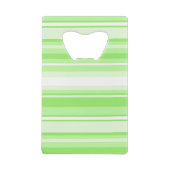モノグラムライムグリーンストライプ クレジットカード栓抜き (裏面)