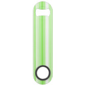 モノグラムライムグリーンストライプ スピード栓抜き (裏面)