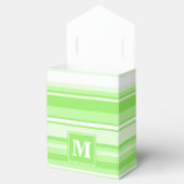 モノグラムライムグリーンストライプ フェイバーボックス (オープン)