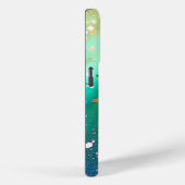 モノグラムラグジュアリーグリッター虹 Case-Mate iPhoneケース (裏面 / 右)