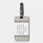 モノグラムラゲージタグテンプレート ラゲッジタグ (裏面縦)