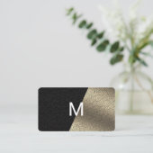 モノグラムラックス金ゴールド旋回 名刺 (スタンド正面)