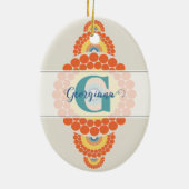 モノグラムラディアントエーゲ夏装飾曼荼羅 セラミックオーナメント (裏面)