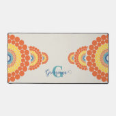 モノグラムラディアントエーゲ夏装飾曼荼羅 デスクマット (正面)