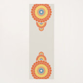 モノグラムラディアントエーゲ夏装飾曼荼羅 ヨガマット (裏面)