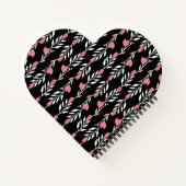 モノグラムラブリーピンクローズ ノートブック (裏面)