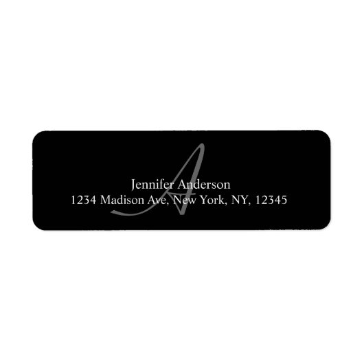 モノグラムラベル ラベル (正面)