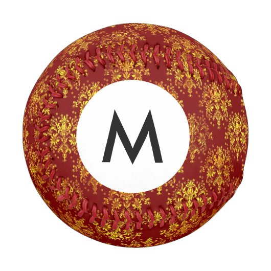 モノグラムリッチホリデイダマスク 野球ボール (正面左)