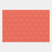 モノグラムリースメリークリスマスホリデー ラッピングペーパーシート (正面2)