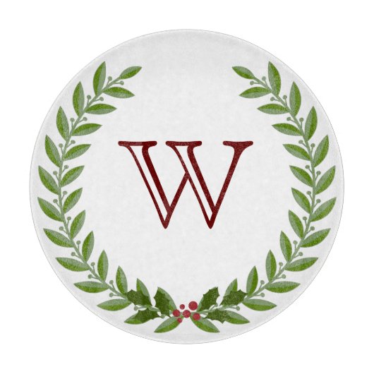 モノグラムリース カッティングボード (正面)