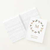 モノグラムルファス&アレンのハミングバーズノート ノートブック (内部)