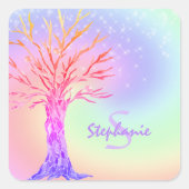 モノグラムレインボーカラーズガールズ スクエアシール (正面)