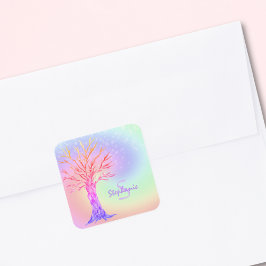 モノグラムレインボーカラーズガールズ スクエアシール