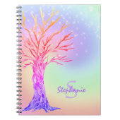 モノグラムレインボーカラーズガールズ ノートブック (正面)