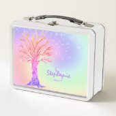 モノグラムレインボーカラーズガールズ メタルランチボックス (正面)