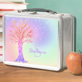 モノグラムレインボーカラーズガールズ メタルランチボックス