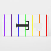 モノグラムレインボーストライプズ Case-Mate iPhoneケース (裏面(横))