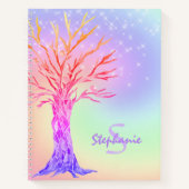 モノグラムレインボースパークルスガールズ ノートブック (正面)