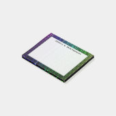 モノグラムレインボーライトストライプ ポストイット (アングル)