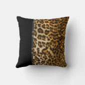 モノグラムレオパードスタイル装飾用クッション クッション (裏面)