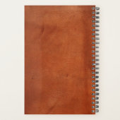 モノグラムレザールックスパイラルバインドプランナー プランナー手帳 (裏面)