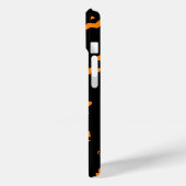 モノグラムレター スプーキー ジャック・オ・ランタン フェイス Case-Mate iPhoneケース (裏面 / 左)