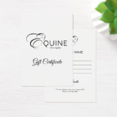 モノグラムレターEホース (デスク)