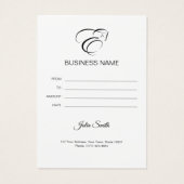 モノグラムレターEホース (裏面)