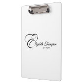 モノグラムレターEホース クリップボード (左)