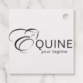 モノグラムレターEホース フェイバータグ (裏面)