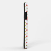 モノグラムレッドオンホワイトポルカスiPhone 5 Xtreme Case Case-Mate iPhoneケース (裏面/右)