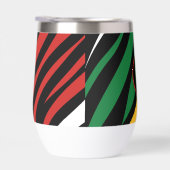 モノグラムレッドグリーンイエローブラック履歴月 (右面)