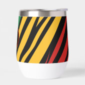 モノグラムレッドグリーンイエローブラック履歴月 (左面)