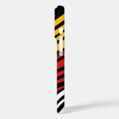 モノグラムレッドグリーンイエローブラック履歴月 Case-Mate iPhoneケース (裏面 / 左)